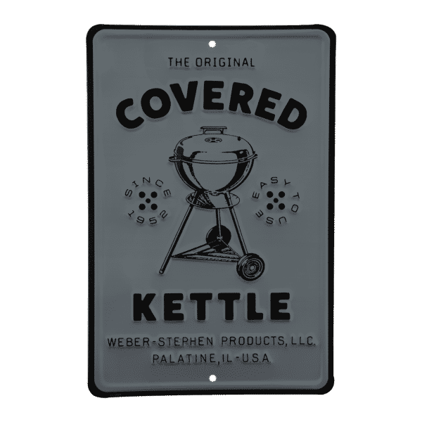 Limited Edition vintage metalldekal "Covered Kettle"
